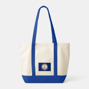 Bolso De Tela Virginia State Flag USA