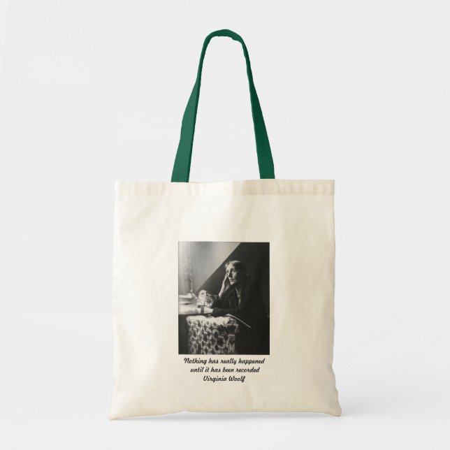 Bolso De Tela Virginia Woolf (Frente)