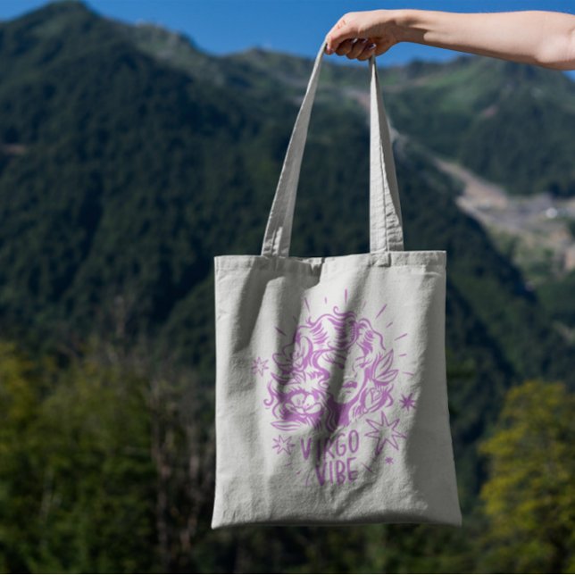 Bolso De Tela Virgo Chica Tote Bag (Subido por el creador)
