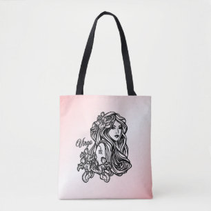 Bolso De Tela Virgo La Virgen Zodiaco