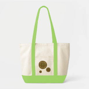 Bolso De Tela Virgo Mandala Tote Bag