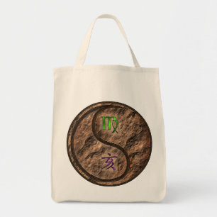 Bolso De Tela Virgo y la Tierra