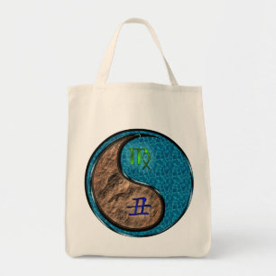 Bolso De Tela Virgo y Ox de Agua