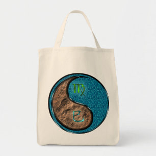 Bolso De Tela Virgo y Snake Agua