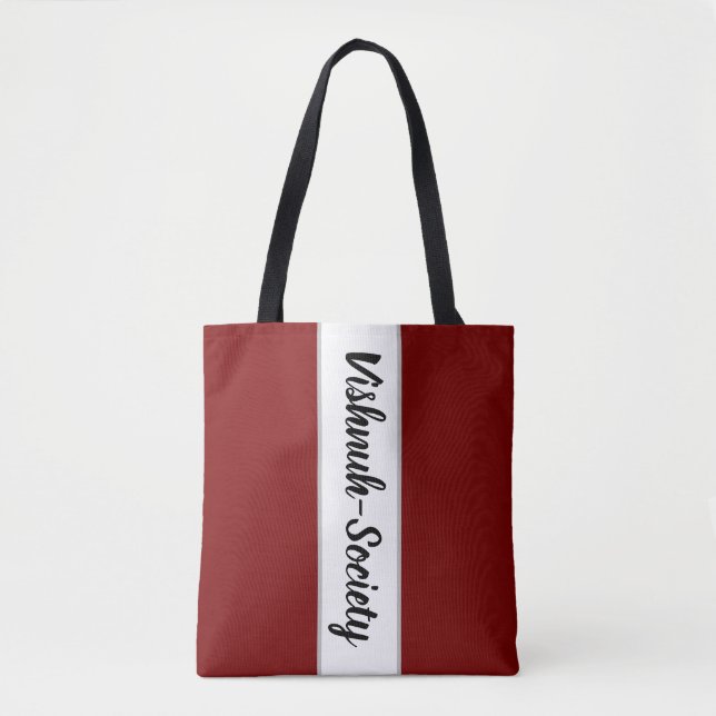 Bolso De Tela Vishnuh-Society (Anverso)