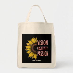 Bolso De Tela Visión divertida, creatividad y pasión celebran a