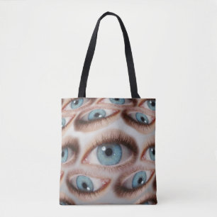 Bolso De Tela Visión psicodélica: Ilusión ocular abstracta