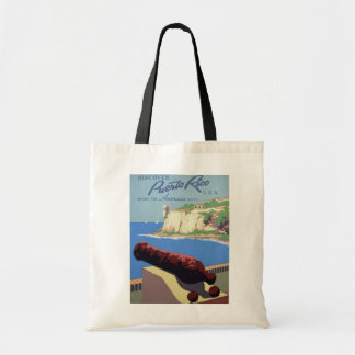 Bolso De Tela Visita la Fortaleza El Morro, Puerto Rico, Viejo S