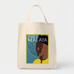 Bolso De Tela Visita Malaya