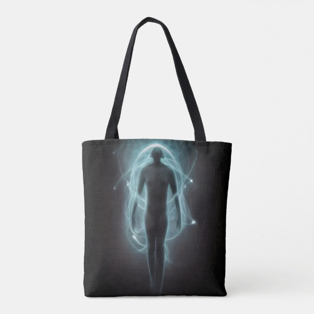 Bolso De Tela Visitante de otra dimensión (Reverso)