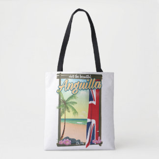 Bolso De Tela Visite el bello afiche de viaje de las Malvinas