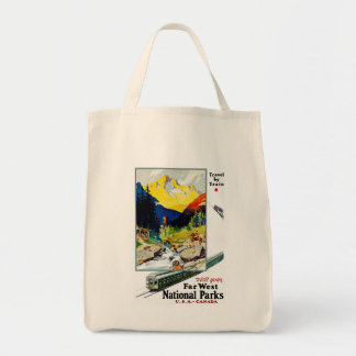 Bolso De Tela Visite sus parques nacionales del extremo oeste
