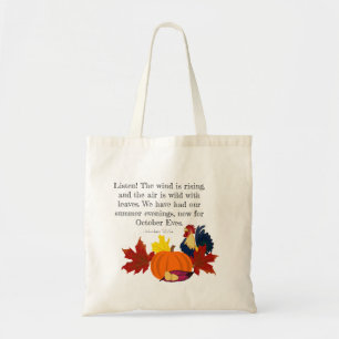 Bolso De Tela Vísperas de octubre