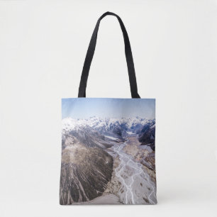 BOLSO DE TELA VISTA AÉREA DE LAS MONTAÑAS