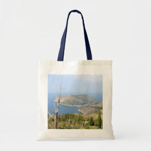 Bolso De Tela Vista de Assos (Kefalonia)