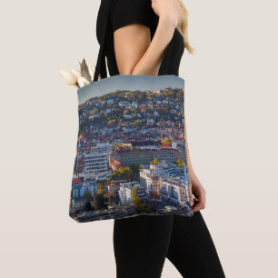 Bolso De Tela Vista de ciudad elevada de Stuttgart