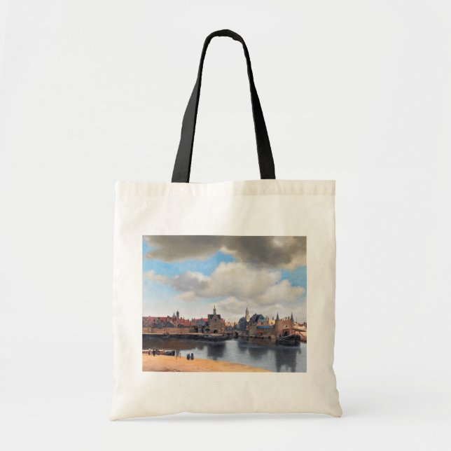 Bolso De Tela Vista de Delft, Johannes Vermeer, 1659-1660 (Frente)