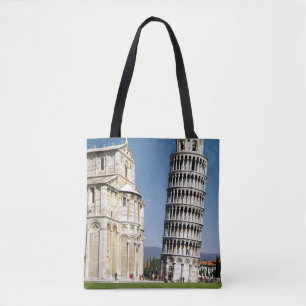 Bolso De Tela Vista de la torre inclinada
