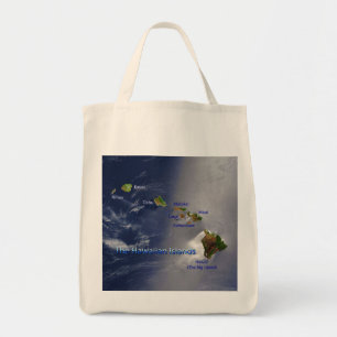 Bolso De Tela Vista de las Islas Hawái