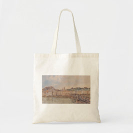 Bolso De Tela Vista de Salzburgo (por Rudolf von Alt)
