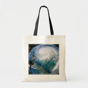 Bolso De Tela Vista Del Huracán Dorian.