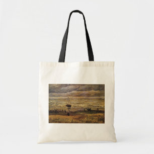 Bolso De Tela Vista del mar en Scheveningen por Vincent van Gogh
