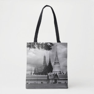 Bolso De Tela Vista del Palacio Real de la Capilla de Bangkok en