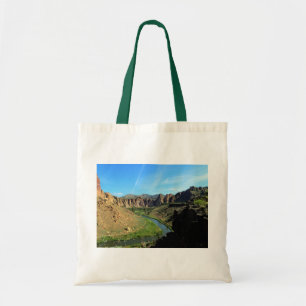 Bolso De Tela Vista del río Crocido, Oregón