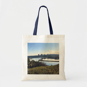Bolso De Tela Vista desde Castaways Park, Newport Beach, CA