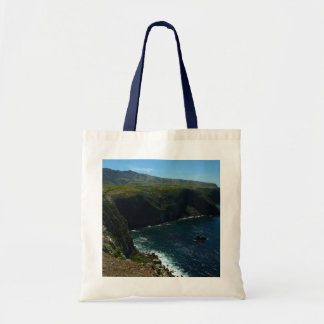 Bolso De Tela Vista desde la isla de Santa Cruz en las Islas del