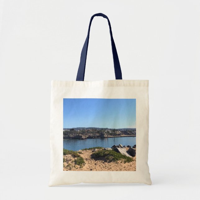 Bolso De Tela Vista desde Wedge, Newport Beach, California (Frente)