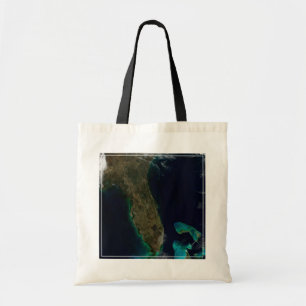 Bolso De Tela Vista Satelital De Florida.