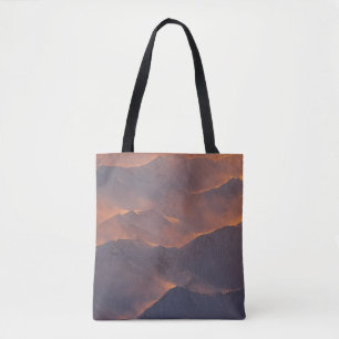 BOLSO DE TELA VISTA SUPERIOR DE LA MONTAÑA
