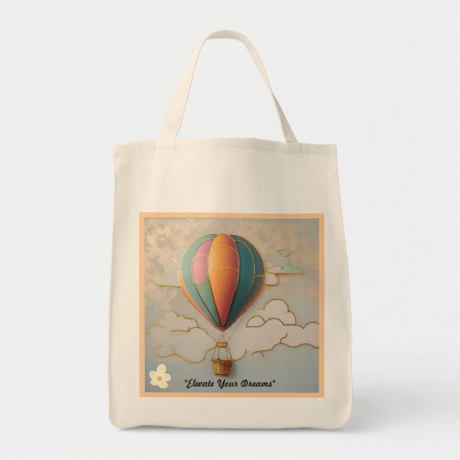 Bolso De Tela "Vistas celestiales" (Frente)