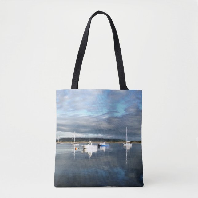 BOLSO DE TELA VISTAS DE GALES (Anverso)