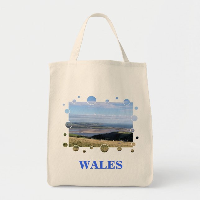 BOLSO DE TELA VISTAS DE GALES (Frente)