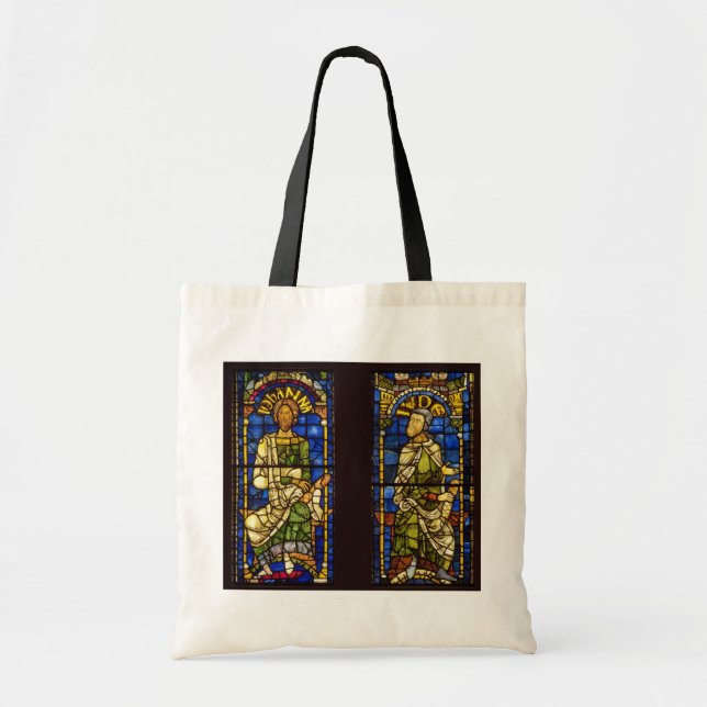 Bolso De Tela Vitral medieval (Frente)