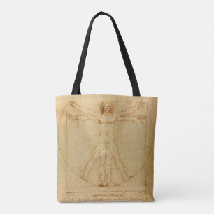 Bolso De Tela Vitruista de Leonardo Da Vinci