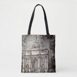 Bolso De Tela Viva La France Tote Bag