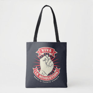 Bolso De Tela Viva la revolución