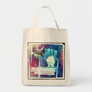 Bolso De Tela Viva maravillosamente