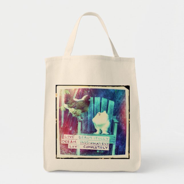 Bolso De Tela Viva maravillosamente (Frente)