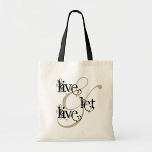Bolso De Tela viva y deje el live_full