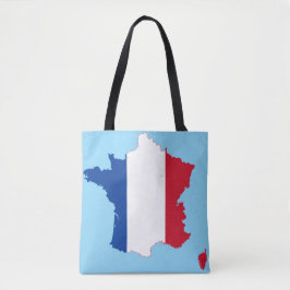 Bolso De Tela Vive La Francia