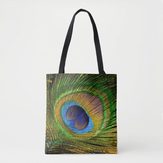 Bolso De Tela Vivid Feather (Anverso)