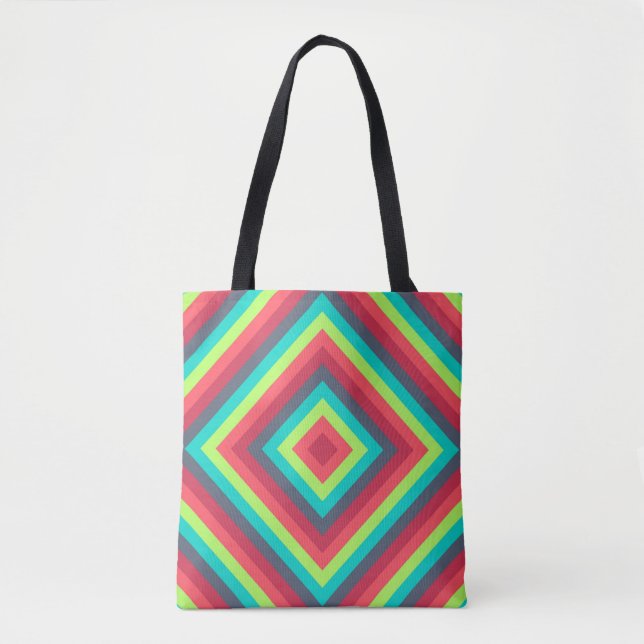 Bolso De Tela Vivid Pulse Diamond (Anverso)