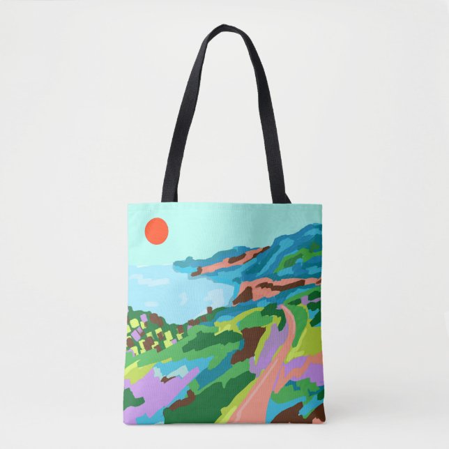 Bolso De Tela Vivid Vistas (Anverso)