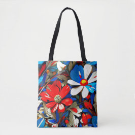 Bolso De Tela Vivid Wildflowers Tote Bag