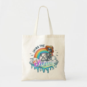 Bolso De Tela Viviendo el sueño - Skeleton