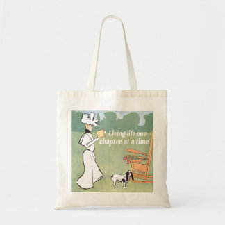 Bolso De Tela Viviendo la vida un capítulo a la vez